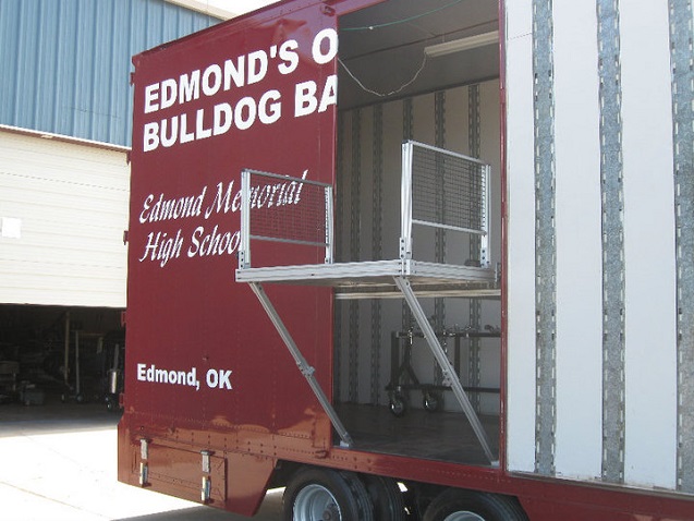 Edmond Memorial Director's Platform Band Semi Trailer