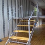 Rear Sliding Staircase