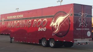 Killeen High School Marching Band Semi Trailer