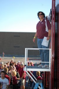 Clubhouse Director's Platform in use at State Competition