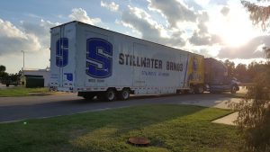 Stillwater High School Semil Trailer Leaving the clubhouse!