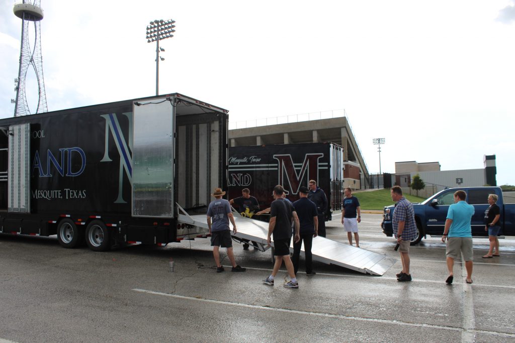 North Mesquite High School Clubhouse Trailer Company