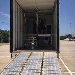 Aluminum Loading Ramps for Marching Band Semi Trailers