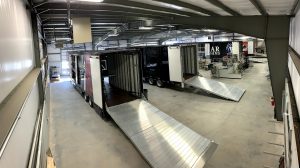 Clubhouse Trailers Marching Band Semi Equipment Trailer Manufacturing Facility, Metro 50 Top Company