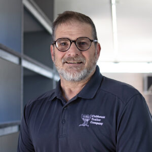Drew, co-owner of Clubhouse Trailer Company
