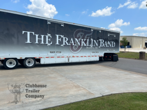 Franklin High School marching band semi trailer