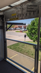 Marching band semi trailer for sale custom shelving, stairs, ramp, high school, interior, electric