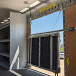 Marching band semi trailer for sale custom stairs, ramp, high school, interior, blue, electric