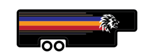 Custom semi marching band trailer vinyl wrap design graphic