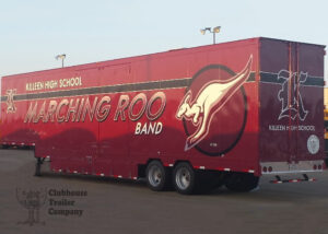 Clubhouse Trailer for Killeen High School marching band