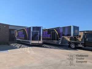 Two Marching Band trailers