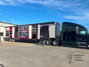 Camedonton High School Marching Band Semi Equipment Trailer