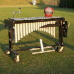towable percussion carts xylophone vibraphone vibe high school marching band pit