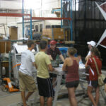 The making of Bulldog One was a team effort with many band members helping.