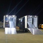 LED Interior and Area Flood Lights provide safety for the late-night loading.