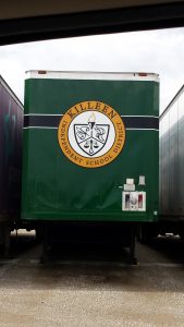 Killeen ISD Seal on Band Semi Trailers