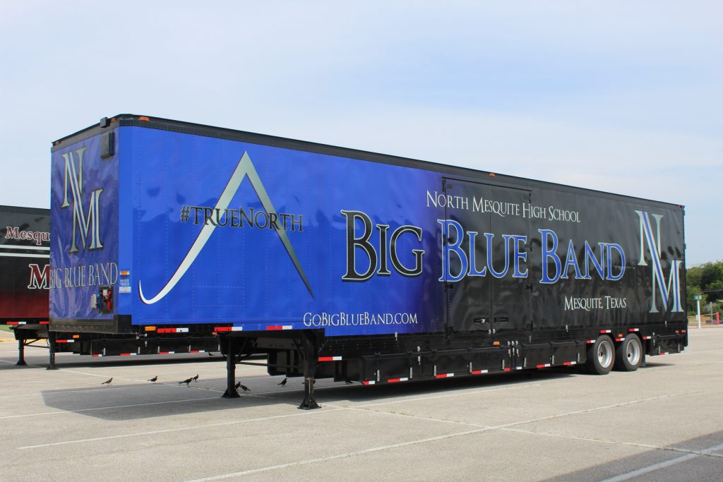 North Mesquite Semi Marching Trailer Mesquite ISD