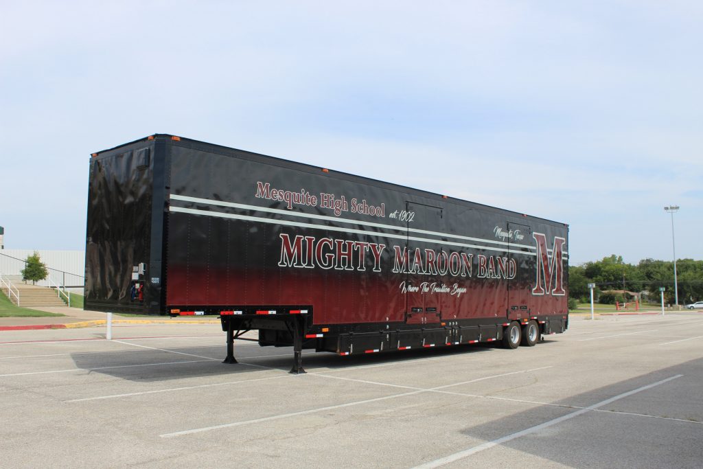 Mesquite Semi Marching Trailer Mesquite ISD