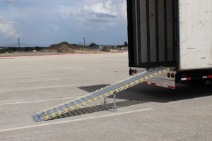 Aluminum Ramps for Mesquite ISD Marching Band Trailer