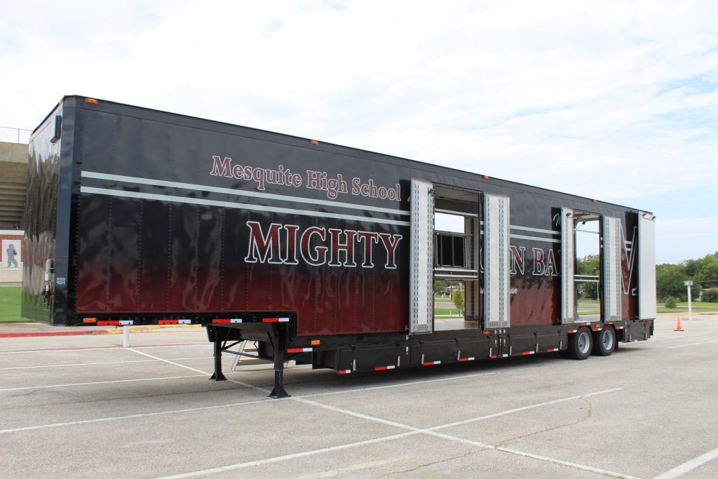 Mesquite Semi Marching Trailer Mesquite ISD