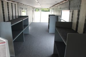 Mesquite Semi Marching Trailer Interior Storage Solution