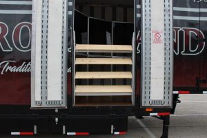 Mesquite Semi Marching Trailer Side Entry Stairs