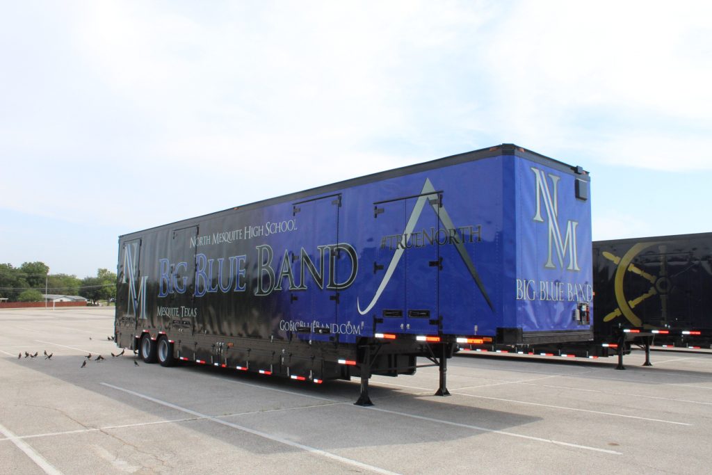 North Mesquite Semi Marching Trailer Mesquite ISD