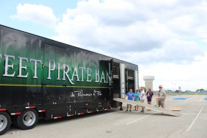 Poteet High School Band Semi Trailer Fiberglass Ramps