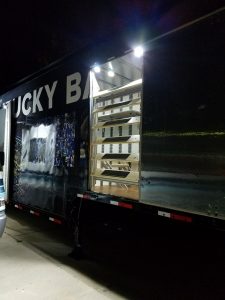 Kentucky Marching Band Semi Trailer Side Entry Staircase